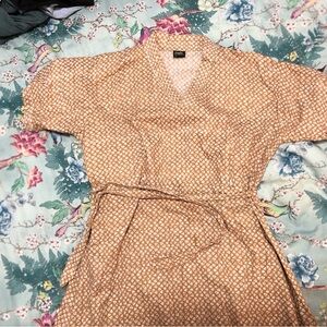 Light Tan Maternity and Nursing Dress